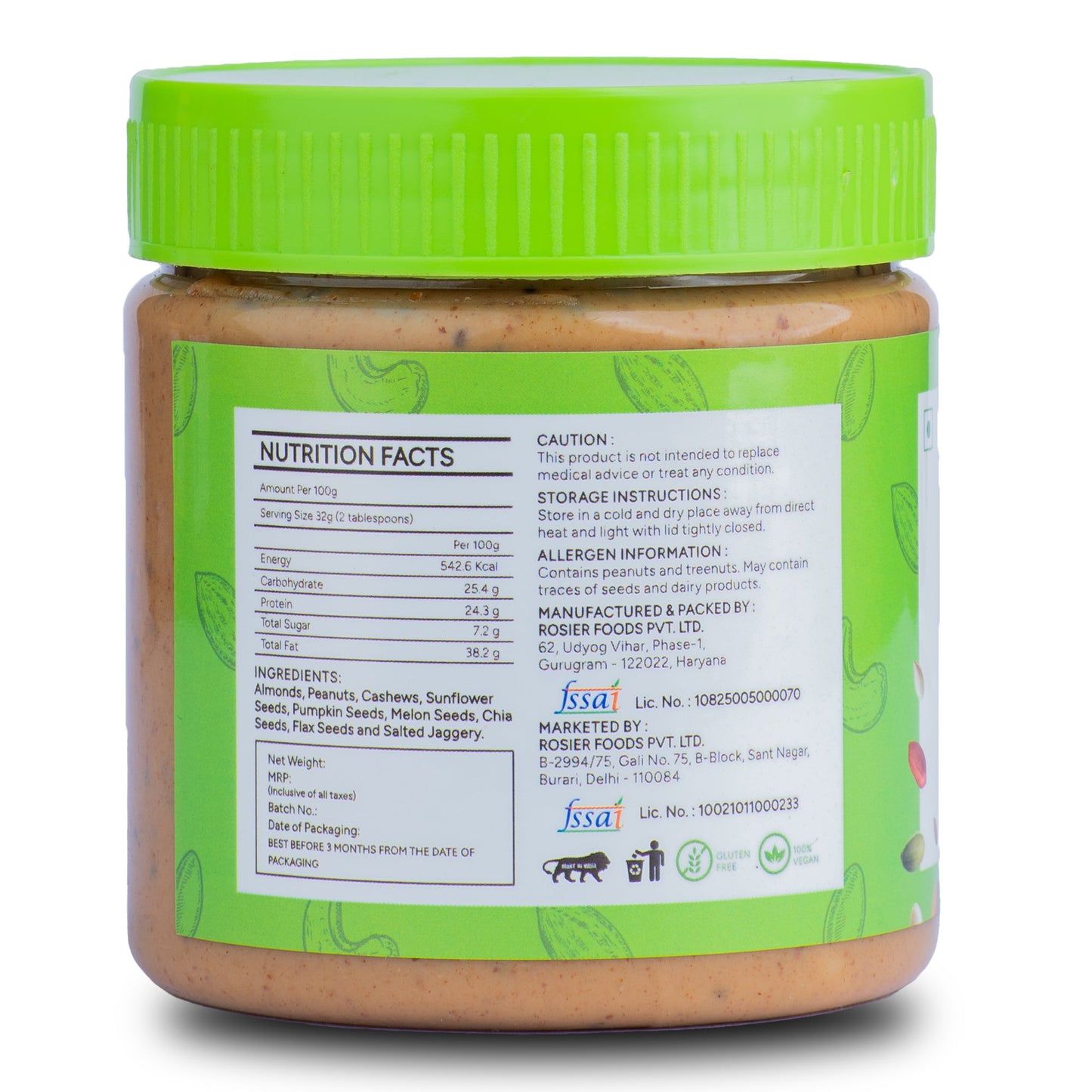 Nut Butter Crunchy
